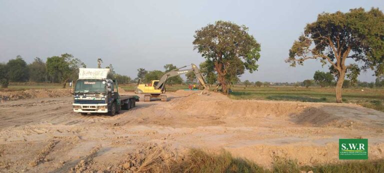แปลงพื้นที่นาข้าวอินทรีย์ 3ไร่ ของบริษัท